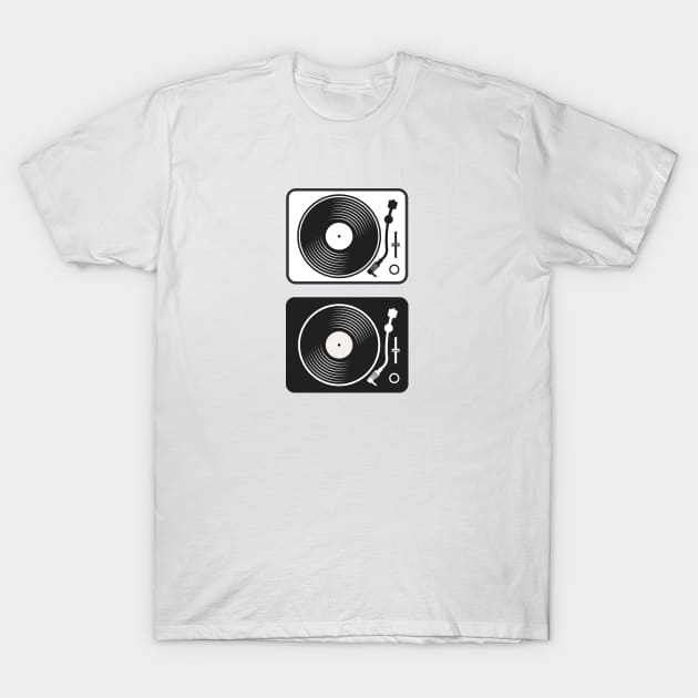 Vinyl DJ T-Shirt by TambuStore